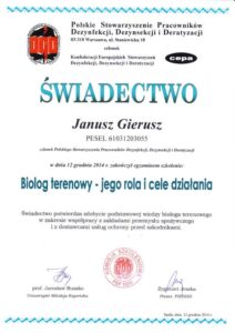 Kwalifikacje zawodowe – certyfikat