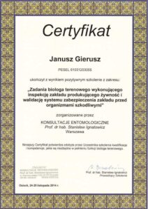 Kwalifikacje zawodowe – certyfikat
