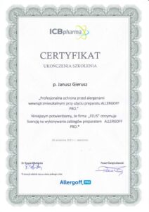 Kwalifikacje zawodowe – certyfikat
